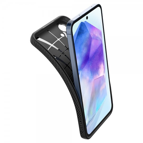 Spigen Samsung Galaxy A55 Kuori Liquid Air Matte Black
