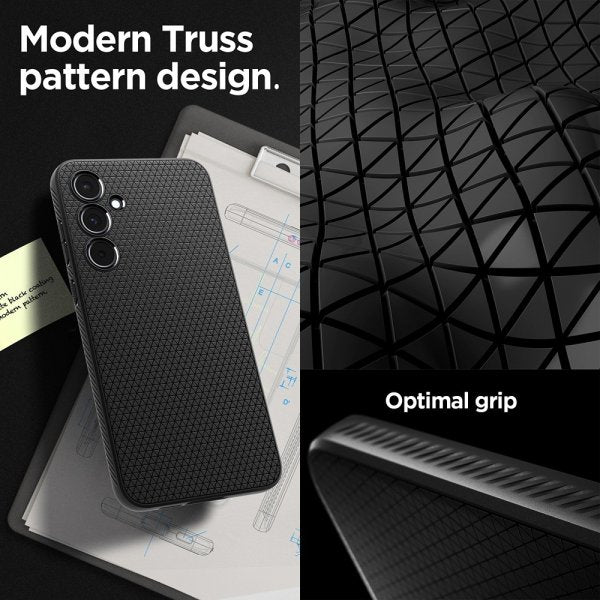 Spigen Samsung Galaxy A55 Kuori Liquid Air Matte Black