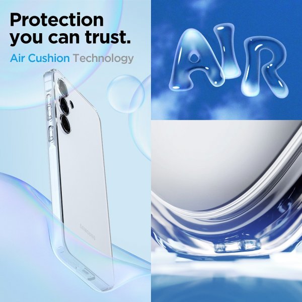 Spigen Samsung Galaxy A55 Kuori Liquid Crystal Crystal Clear