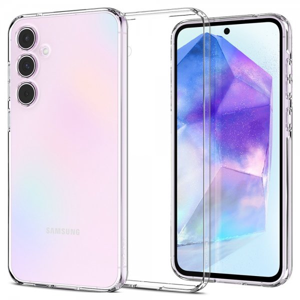 Spigen Samsung Galaxy A55 Kuori Liquid Crystal Crystal Clear