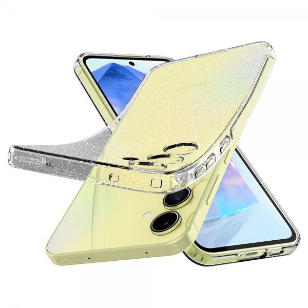 Spigen Samsung Galaxy A55 Kuori Liquid Crystal Glitter Crystal Quartz