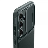 Spigen Samsung Galaxy A55 -suojakuori Optik Armor Abyss Green