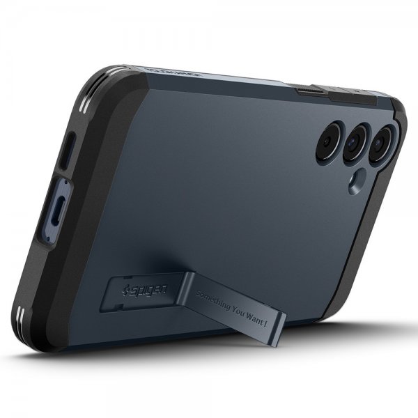 Spigen Samsung Galaxy A55 -suojakuori, Tough Armor, Metal Slate
