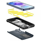 Spigen Samsung Galaxy A55 -suojakuori, Tough Armor, Metal Slate