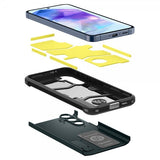 Spigen Samsung Galaxy A55 Suojakuori Tough Armor Phantom Green