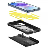 Spigen Samsung Galaxy A55 Suojakuori Tough Armor Musta