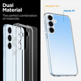 Spigen Samsung Galaxy A55 -suojakuori Ultra Hybrid Crystal Clear