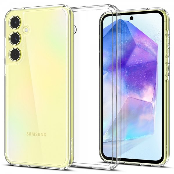 Spigen Samsung Galaxy A55 -suojakuori Ultra Hybrid Crystal Clear