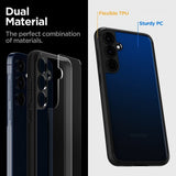 Spigen Samsung Galaxy A55 -suojakuori Ultra Hybrid Matte Black