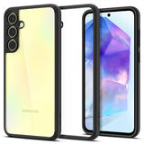 Spigen Samsung Galaxy A55 -suojakuori Ultra Hybrid Matte Black