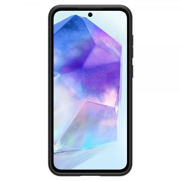 Spigen Samsung Galaxy A55 -suojakuori Ultra Hybrid Matte Black