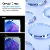 Spigen Samsung Galaxy A55 -näytönsuoja GLAS.tR ALIGNmaster 2-pakkaus