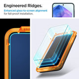 Spigen Samsung Galaxy A55 -näytönsuoja GLAS.tR ALIGNmaster 2-pakkaus