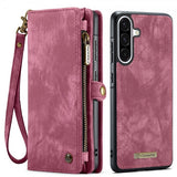 CaseMe Samsung Galaxy A56 -kotelo 008 Series, irrotettava kuori, punainen