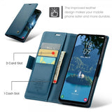 CaseMe Samsung Galaxy A56 Kotelo 023 Series Sininen