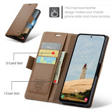 CaseMe Samsung Galaxy A56 -suojakotelo 023 Series Ruskea