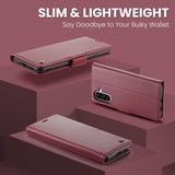 CaseMe Samsung Galaxy A56 -suojakotelo, 023 Series, punainen