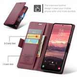 CaseMe Samsung Galaxy A56 -suojakotelo, 023 Series, punainen