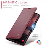 CaseMe Samsung Galaxy A56 -suojakotelo, 023 Series, punainen
