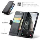 CaseMe Samsung Galaxy A56 -suojakotelo 023 Series Musta