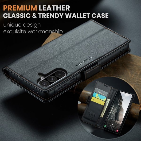 CaseMe Samsung Galaxy A56 -suojakotelo 023 Series Musta