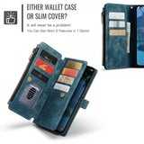 CaseMe Samsung Galaxy A56 Kotelo C30-sarja Sininen