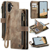 CaseMe Samsung Galaxy A56 Kotelo C30 Series Ruskea