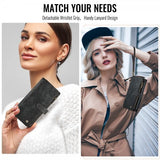 CaseMe Samsung Galaxy A56 Kotelo C30 Series Musta