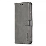 Lc.Imeeke Samsung Galaxy A56 Suojakotelo Korttipaikalla Jalustatoiminto Harmaa