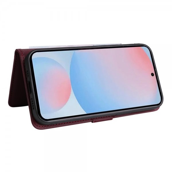 Betopnice Samsung Galaxy A56 -suojakotelo irrotettavalla kuorella 005 Ruskea