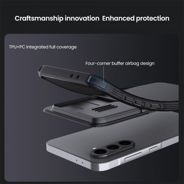 Nillkin Samsung Galaxy A56 Kuori CamShield Pro MagSafe Musta