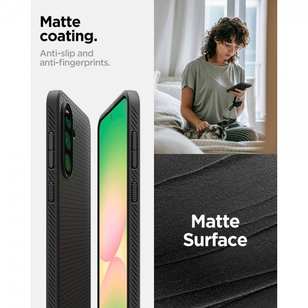Spigen Samsung Galaxy A56 Kuori Liquid Air Matte Black