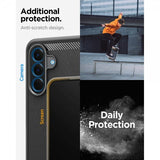 Spigen Samsung Galaxy A56 -suojakuori, Rugged Armor, mattamusta