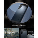 Spigen Samsung Galaxy A56 Kuori Tough Armor Metal Slate
