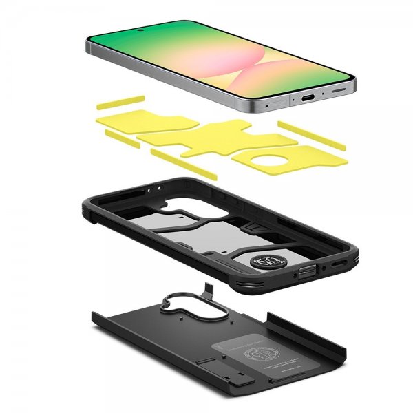 Spigen Samsung Galaxy A56 Kuori Tough Armor Musta