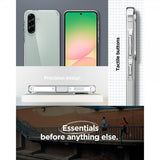 Spigen Samsung Galaxy A56 Ultra Hybrid Crystal Clear -suojakuori