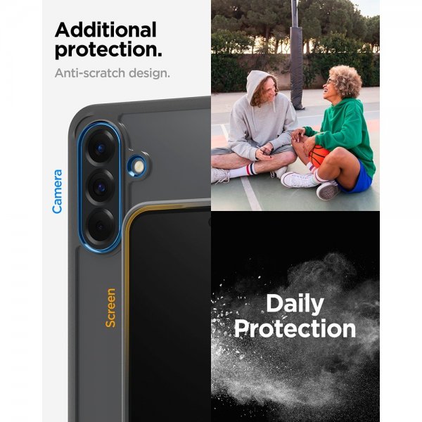 Spigen Samsung Galaxy A56 Kuori Ultra Hybrid Matta Musta