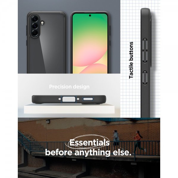 Spigen Samsung Galaxy A56 Kuori Ultra Hybrid Matta Musta