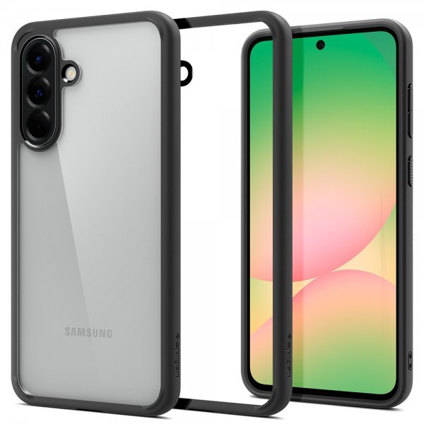 Spigen Samsung Galaxy A56 Kuori Ultra Hybrid Matta Musta