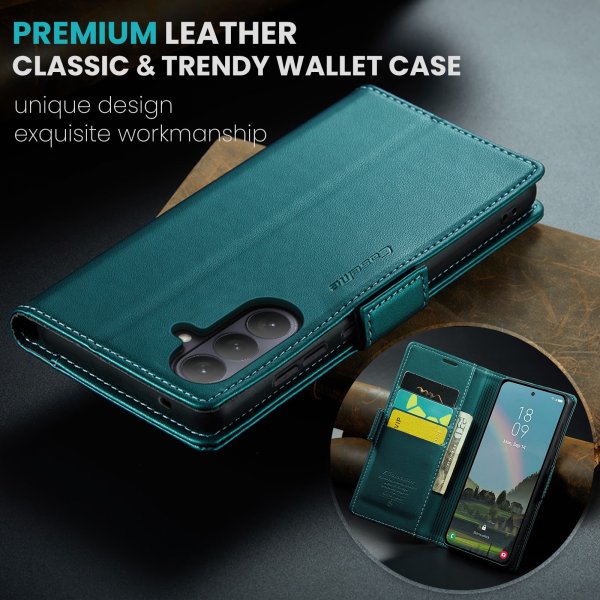CaseMe Samsung Galaxy A57 Kotelo 023 Series Vihreä
