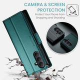 CaseMe Samsung Galaxy A57 Kotelo 023 Series Vihreä