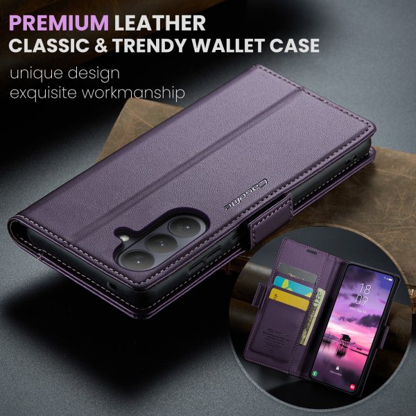 CaseMe Samsung Galaxy A57 Suojakotelo 023-sarja Violetti