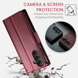 CaseMe Samsung Galaxy A57 Suojakotelo 023 Series Punainen