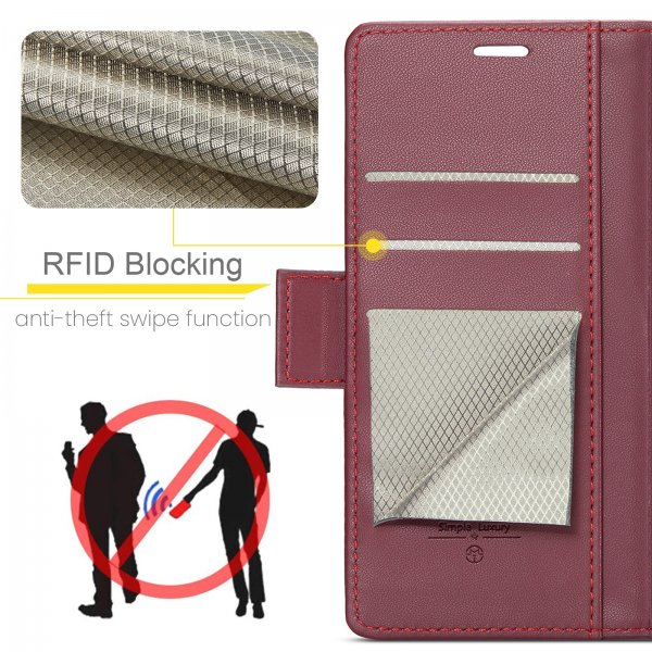 CaseMe Samsung Galaxy A57 Suojakotelo 023 Series Punainen