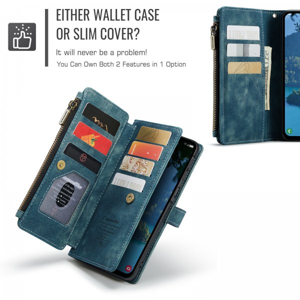 CaseMe Samsung Galaxy A57 -suojakuori C30 Series Sininen