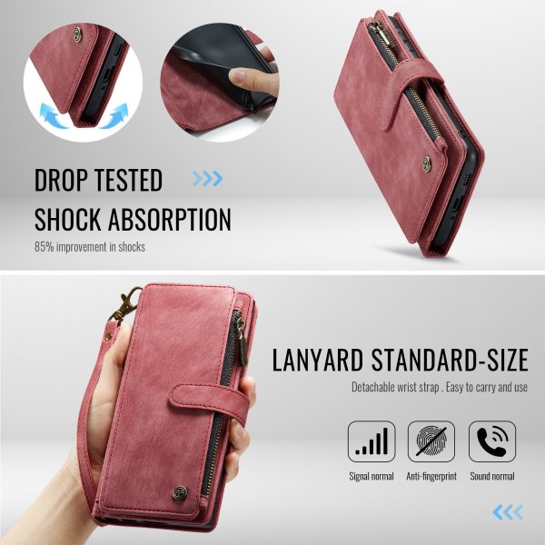 CaseMe Samsung Galaxy A57 -suojakuori C30 Series, punainen