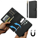 Nordic Covers Samsung Galaxy A57 -kotelo irrotettavalla MagSafe-kuorella, Raven Black
