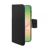 Celly Samsung Galaxy A57 Suojakotelo Wally Wallet Case Musta