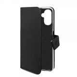 Celly Samsung Galaxy A57 Suojakotelo Wally Wallet Case Musta