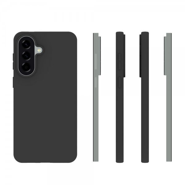 Nordic Covers Samsung Galaxy A57 Kuori Feather Series Raven Black